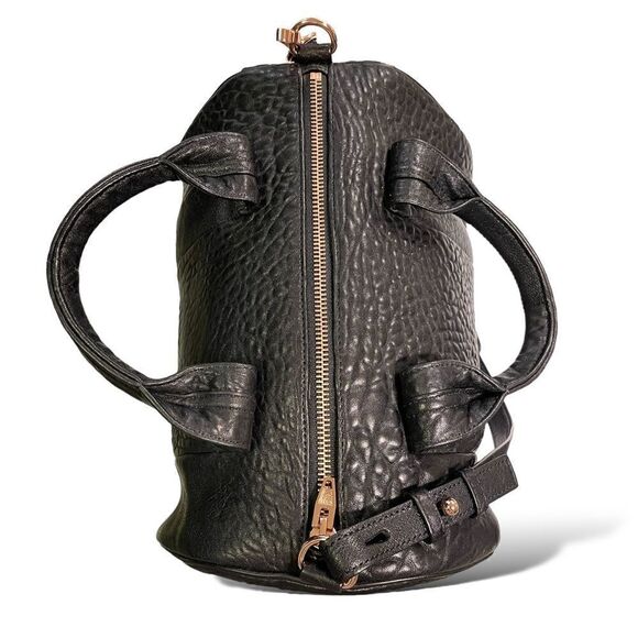 ❤️SOLD❤️ALEXANDER WANG Pebbled Lambskin Rockie & Rose Gold Hardware Crossbody - Picture 14 of 15